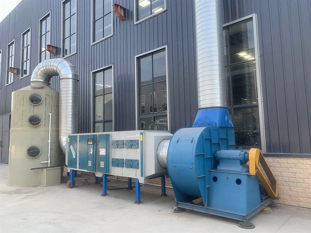 活性炭安裝現場